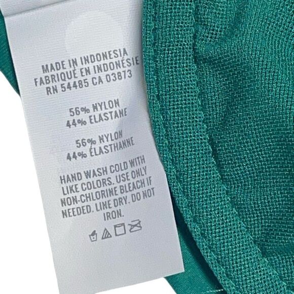 Aerie Smoothez Kelly Green Mesh Unlined Balconette Bralette 32D N0458 - Picture 6 of 7
